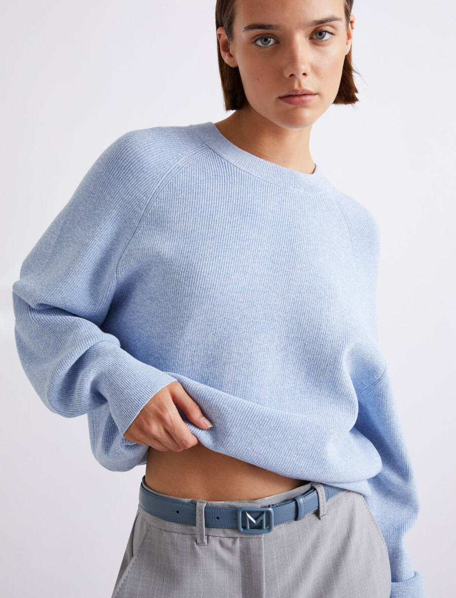 cintura m-plate - azzurro chiaro