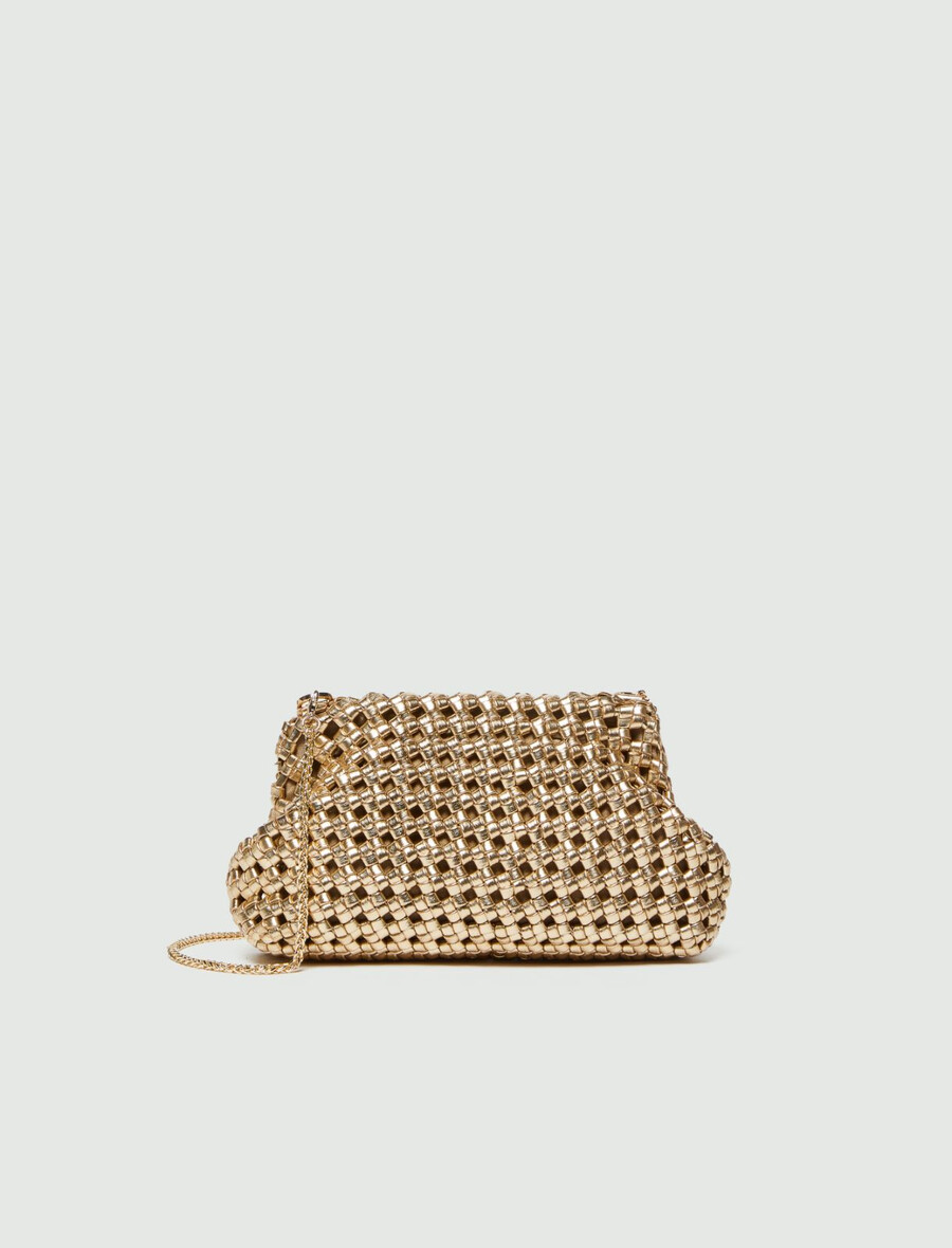elegante pochette piccola - oro