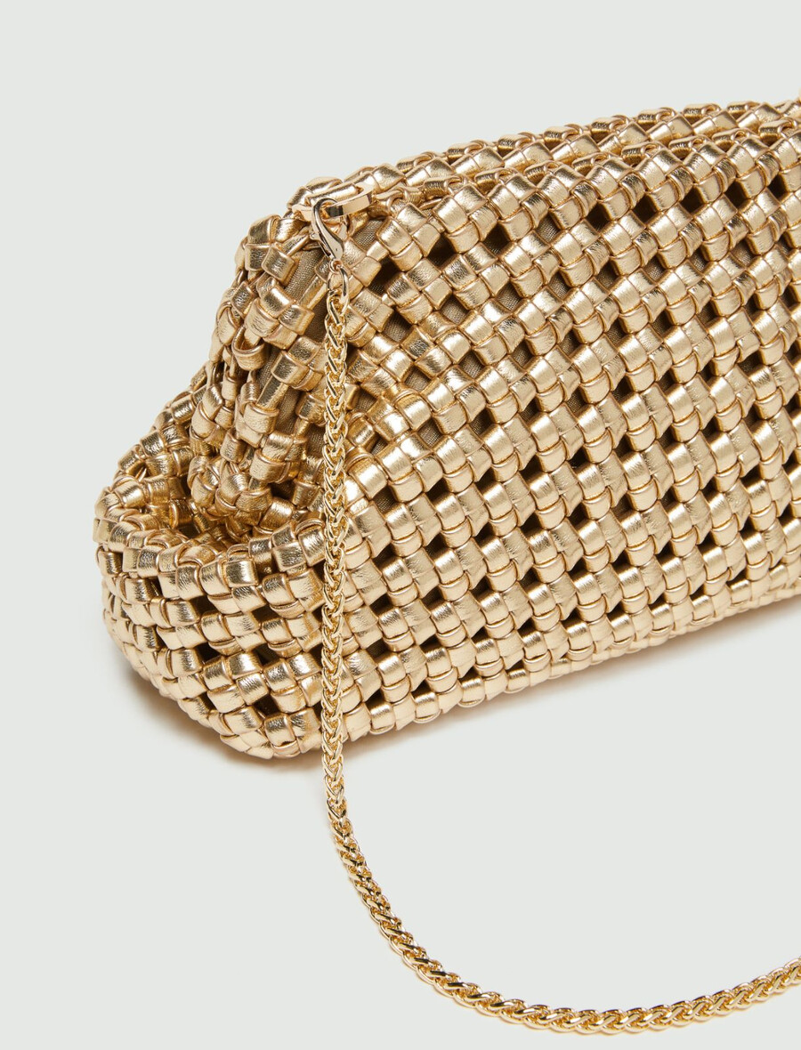 elegante pochette piccola - oro