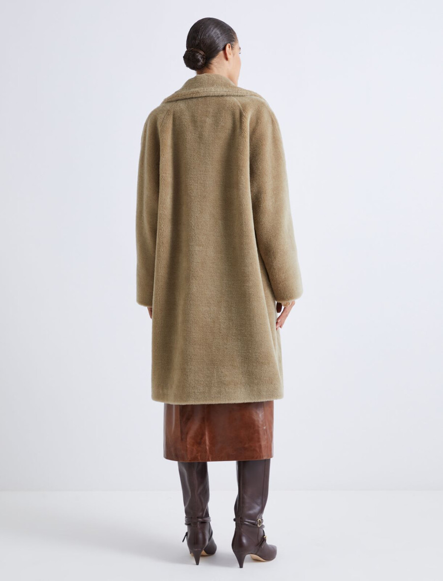 cappotto doppiopetto - oliva