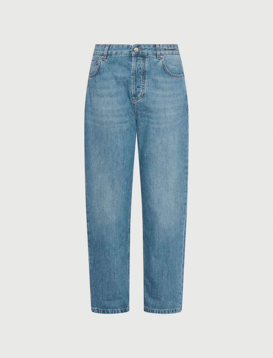 jeans tomboy - delave` blue