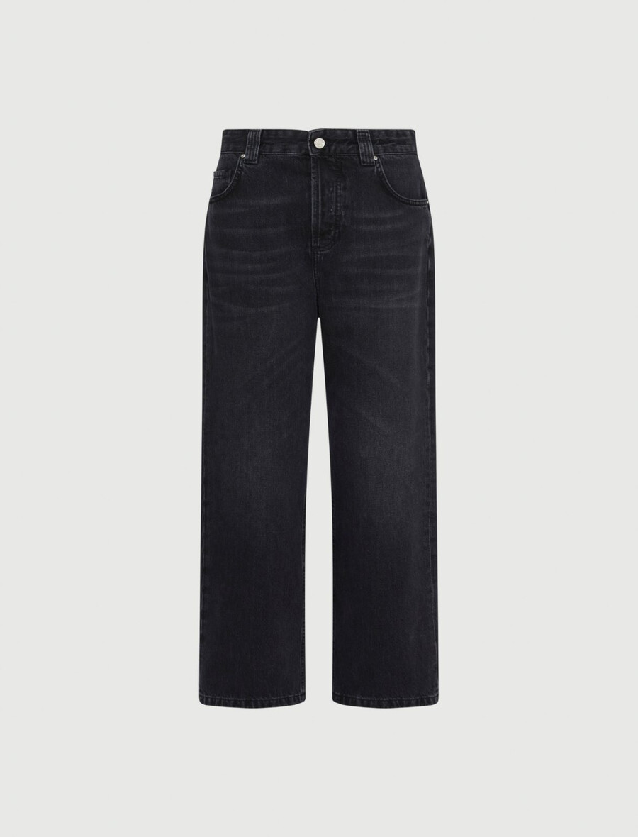 jeans mom - nero