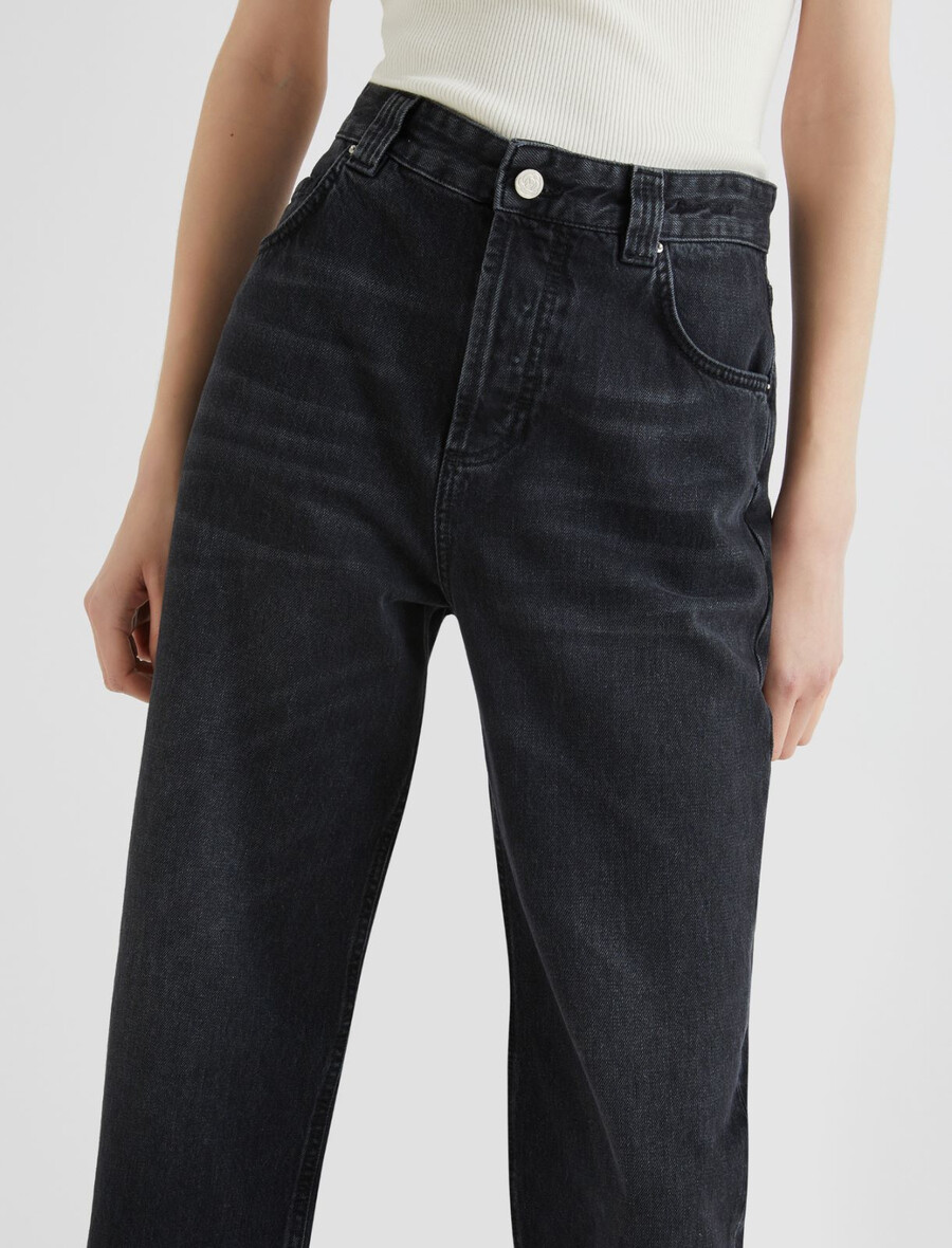 jeans mom - nero