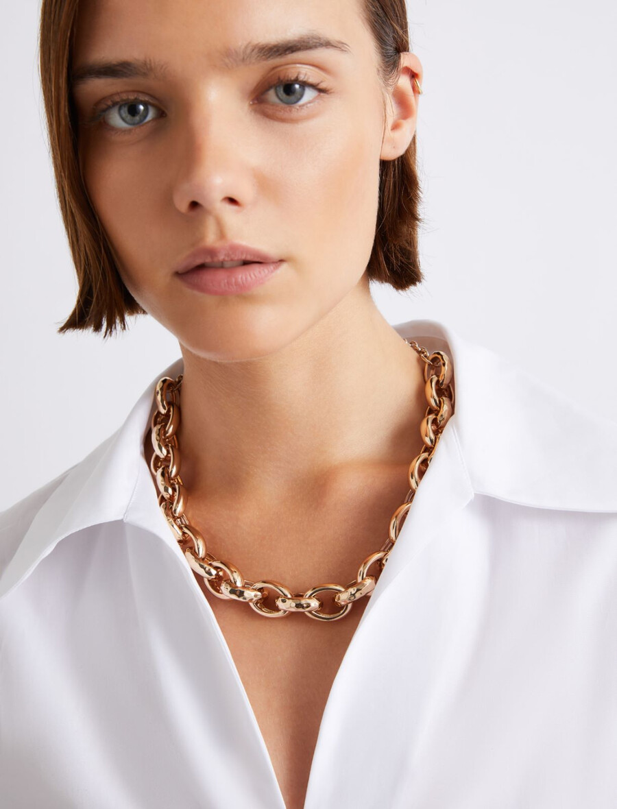 girocollo a catena - oro