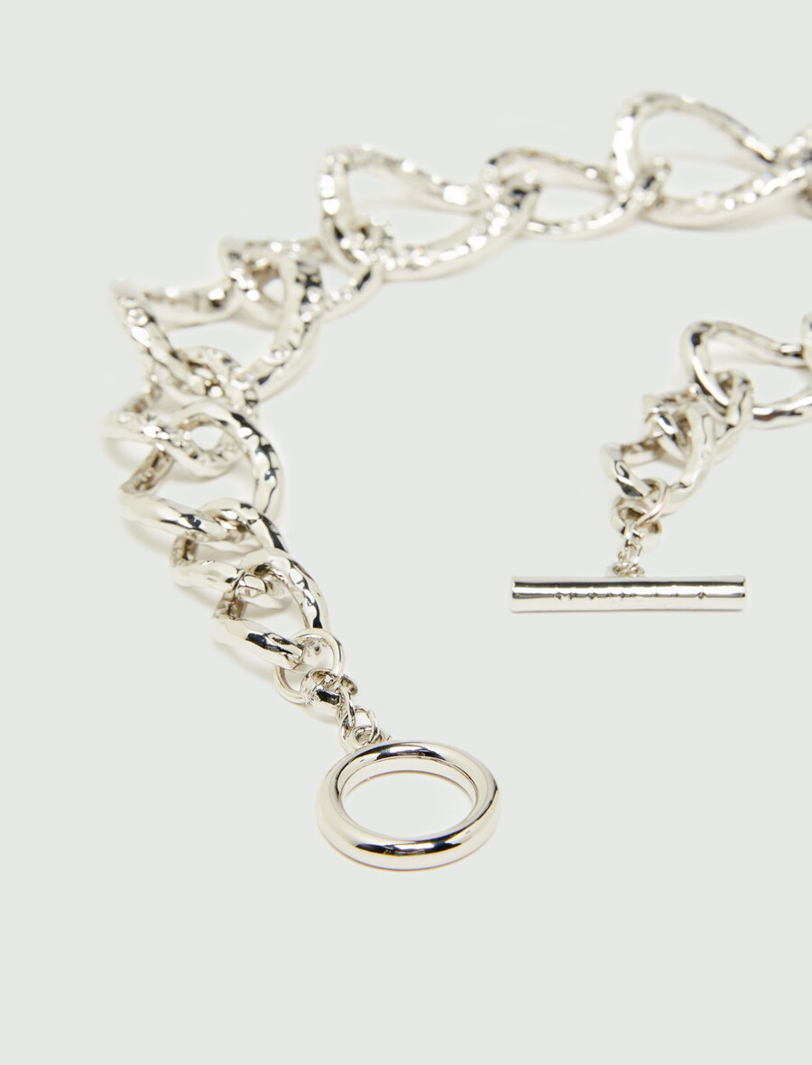 collana girocollo con micro-strass - cristallo