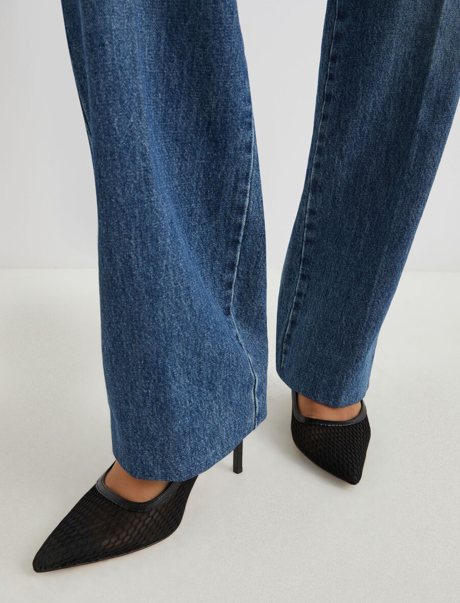 scarpe da tennis in rete - nero