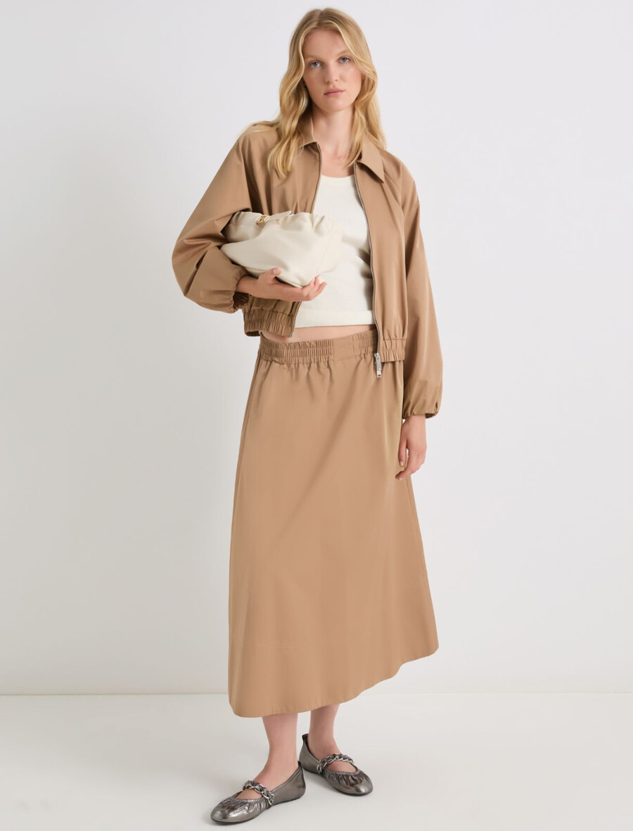 gonna in twill idrorepellente - beige