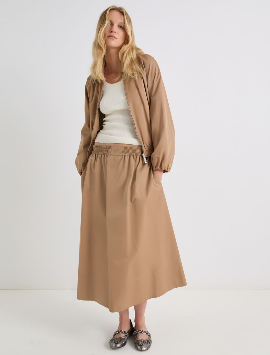 gonna in twill idrorepellente - beige