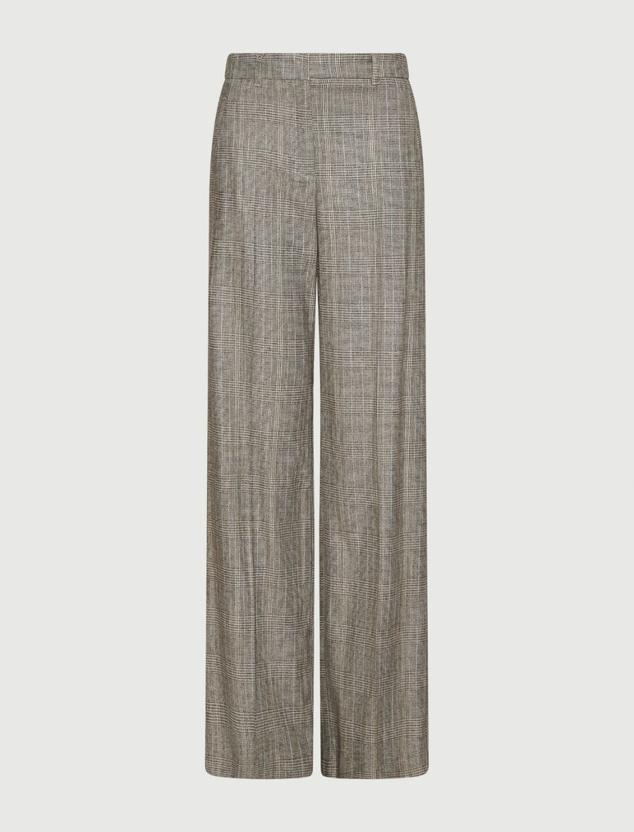 pantaloni in flanella - grigio chiaro